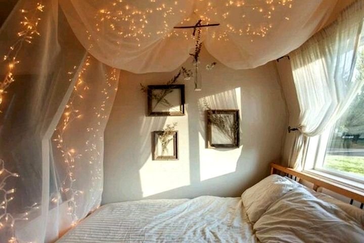 Романтический дизайн спальни
