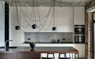 6 интересных альтернатив плитке на кухне