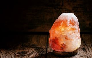 Соляные лампы в дизайне интерьера
