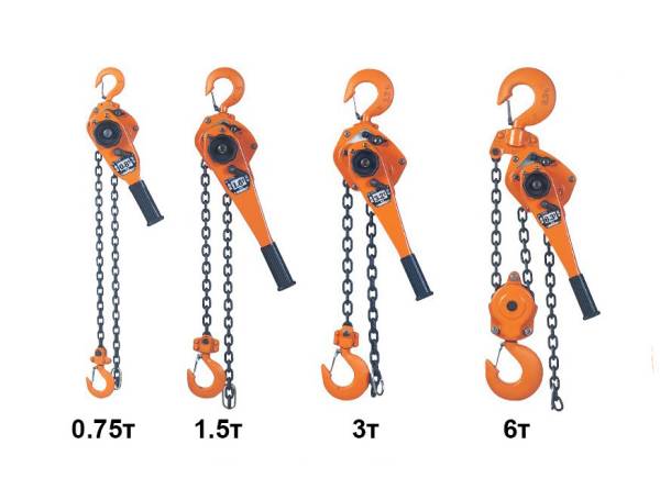 Как выбрать таль ручную рычажную цепную: грузоподъёмность, высота подъёма, шаг рычага